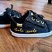 Kate Spade Shoes | Kate Spade- Keds Kickstart Crib- Black Sparkle | Color: Black/Gold | Size: 3bb