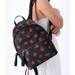 Kate Spade Bags | Kate Spade Chelsea Rose Toss Printed Medium Backpack Nylon Black Multi | Color: Black/Red | Size: Os