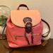 Coach Bags | Coach Kleo Backpack In Colorblock - C8518 | Color: Gold/Pink | Size: 10l X 11h X 6.25w