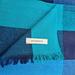 Burberry Accessories | Burberry Linen And Silk Scarf Wrap Shawl | Color: Blue/Green | Size: Os