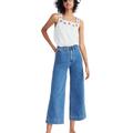 Madewell Jeans | Madewell Emmett Wide-Leg Crop Jeans In Rosalie Wash | Color: Blue | Size: 26