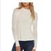 Free People Tops | Intimately Free People Weekends Snuggle Long Sleeve Sweater Ivory Small Knit | Color: Cream | Size: S