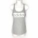 Adidas Tops | Adidas Sport Essentials Tank Top, Size Small, Gray Women's Top. | Color: Gray/White | Size: S