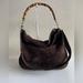 Gucci Bags | Gucci Vintage Suede Bamboo Handle Hobo Bag | Color: Brown | Size: Os