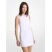 Michael Kors Cotton Blend Mini Dress White 4