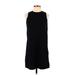 Old Navy Casual Dress - Mini High Neck Sleeveless: Black Solid Dresses - Women's Size Small