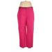Van Heusen Dress Pants - High Rise: Pink Bottoms - Women's Size 12
