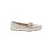 Anne Klein Flats: Silver Print Shoes - Women's Size 9 - Almond Toe