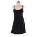 OFFLINE by Aerie Active Dress - A-Line: Black Solid Activewear - Women's Size Small