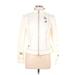 Escada Jacket: Short Ivory Solid Jackets & Outerwear - Women's Size 42