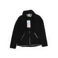 Ivivva Windbreaker Jacket: Black Solid Jackets & Outerwear - Kids Boy's Size 14