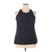 Active by Old Navy Active Tank Top: Gray Activewear - Women's Size 2X-Large