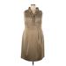 Jessica Howard Casual Dress: Tan Dresses - Women's Size 18