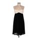 Nine West Cocktail Dress - Mini Sweetheart Sleeveless: Black Print Dresses - Women's Size 6