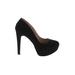 Qupid Heels: Black Shoes - Women's Size 7