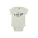 Onesies Short Sleeve Onesie: Gray Marled Bottoms - Size 0-3 Month