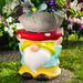 Gnome Mushroom Outdoor Garden Plant Stand - 12.25"