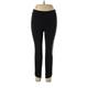 Junk Food Track Pants - High Rise: Black Activewear - Women's Size Large