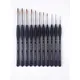 ArtSecret High Grade 823 Watercolor Painting Brush Red Sable Hair Black Plastic Handle Coated With