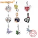 2022 Mother's Day 925 Sterling Silver Charms Heart Beads Sun Flower Charms Fit Original pan Bracelet