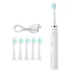 Adult Sonic Electric Toothbrush Household USB Rechargeable IPX7 Waterproof Tooth Whitening Oral Care