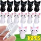 16/2PCS Cartoon Cat Food Sealing Clips Plastic Snacks Bread Sealing Clamps Laundry Hanging Clothes