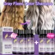 Purple Hair Dye Shampoo for Blonde to Cover Gray Non-irritating Hair Fading Yellow After Bleach Hair