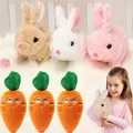 Bunny Toys Educational Interactive Toys Bunnies Can Walk and Talk Easter Plush Stuffed Bunny Toy