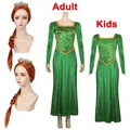 Costume de Cosplay de Princesse Fiona pour Enfant et Adulte Déguisement de Carnaval d'Halloween