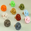 Baby Newborn Soft Food Silicone Nipple Infant Safe Circle Type Nipples Toddler Pacifier Kids Teether