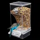 No Mess Bird Feeders Automatic Parrot Feeder Drinker Bird Pigeons Cage Feeder Parrot Pet Aviary