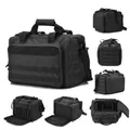 Multifunctional Tactical Range Bag Molle System Waterproof Gun Shooting Pistol Case Pack Hunting