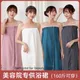 Wearable cotton Bathrobe Woman Shower Soft Bath Towel Adults for Home Beauty Salon Sweat Sauna