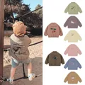 Winter Ks Baby Boys Jacket Lambswool Cotton Cartoon Embroidery Sequin Outerwear Kids Clothes Girls