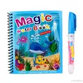 Livre de coloriage magique à l'eau avec stylo livre de coloriage avec dessin animé éducation des