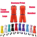 Maglia da basket tuta da allenamento personalizzata da basket stampa Logo abbigliamento per adulti e