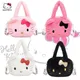 Anime Hello Kitty Single Shoulder Bagfuzzy Kitty Cat Girl Heart Oblique Cross Bag Kawaii Cute