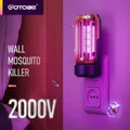 Lampe anti-moustiques électrique 220V prise UE 365nm UV 8 LED lumière zared anti-bruit