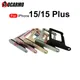 Black Blue Pink Yellow Green Sim Card Dual SIM Tray Slot Holder For iPhone 15 15Plus Replacement