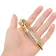 1pc 5ml Rose Gold Crown Plastic Lip Gloss Empty Tube Cosmetic Wand Lipgloss Packaging Container Gold