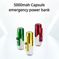 Super Mini Power Bank pour iPhone 5000mAh Type-C Petite taille Portable Téléphone sans fil