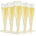 Flûtes à Champagne en Plastique pour Poulet Verres à Mimosa en Acrylique pour Mariage ix