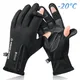 Gants de cyclisme imperméables à écran tactile pour hommes gants de vélo gants chauds pour