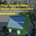 Répulsif solaire électronique à ultrasons pour animaux répulsif d'oiseaux dissuasifs extérieurs