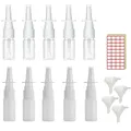 Pompe de pulvérisation nasale africaine 5 pièces 10ml-60ml plastique blanc brouillard HI