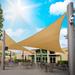 Royal Shade Triangle 200 GSM Sun Shade Sail in Brown | 8' x 8' x 8' | Wayfair rs-TAPT08-17