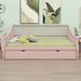 Red Barrel Studio® Blairwood Slat Bed Wood in Green | 32.3 H x 82 W x 75.8 D in | Wayfair 4C06E6A69E274077A574992A1ACFB005