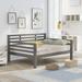 Winston Porter Wooden Full Size Daybed w/ Clean Lines in Gray | Wayfair 7620D2DC3FC24A5BAE0D99796B567557