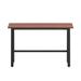 Flash Furniture Chapman Rectangle Commercial Conference Table w/ Laminate Top & A-Frame Base Wood in Brown | 30 H x 48 W x 30 D in | Wayfair