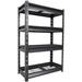 WFX Utility™ Shuntong The Atlas 36" W Heavy Duty Shelving Garage Shelving Unit, 4-Tier - 6000lbs Wire/ in Black | 54 H x 36 W x 14 D in | Wayfair